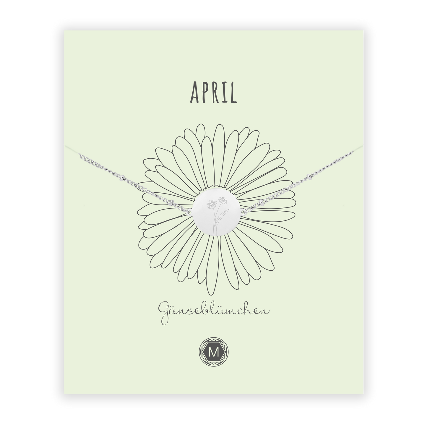 April Gänseblümchen – Halskette