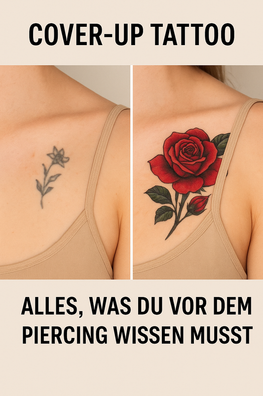 Cover-up-Tattoos: Tipps für die Pflege und Heilung