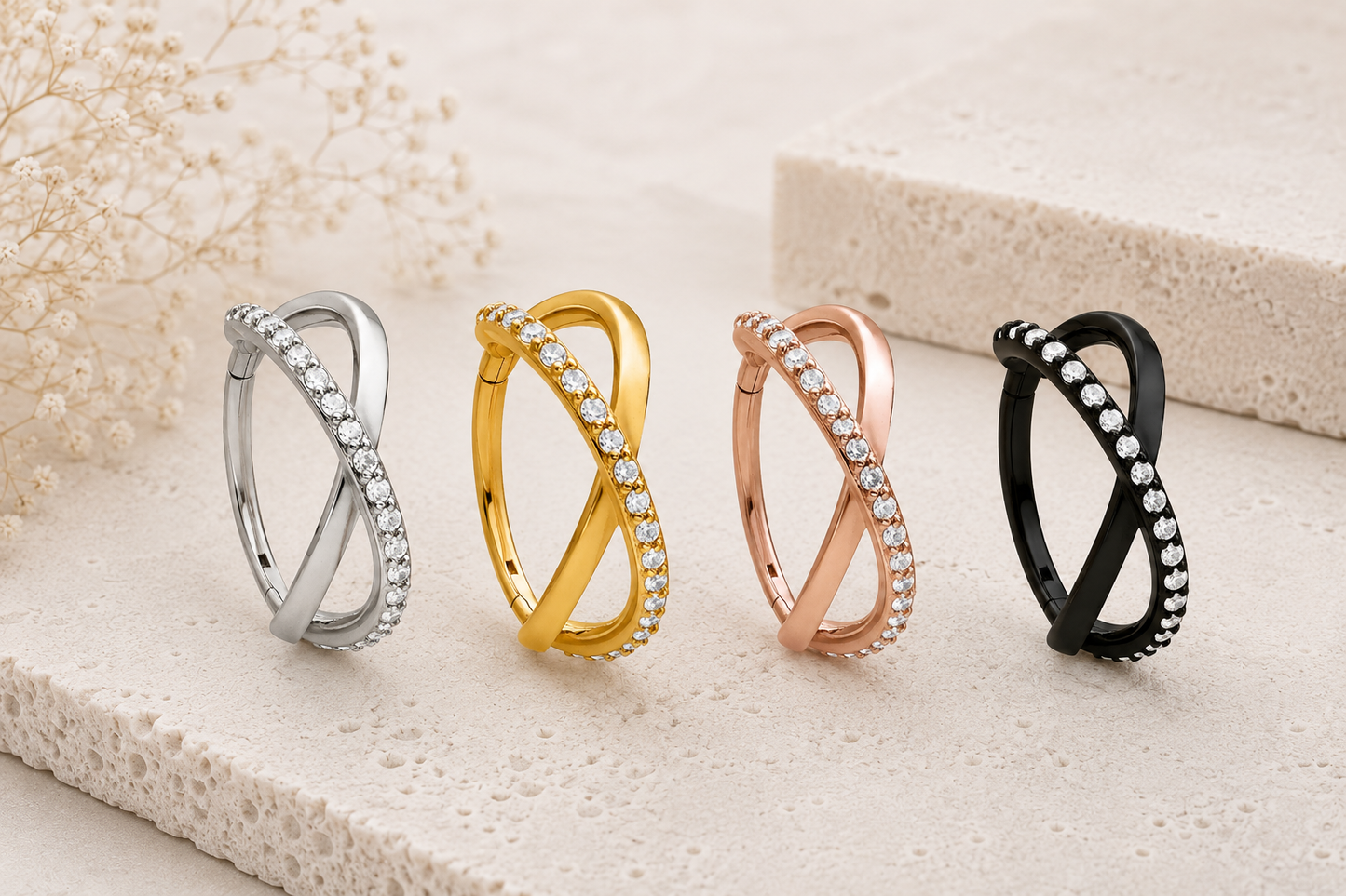 Shiny Crystal Ring