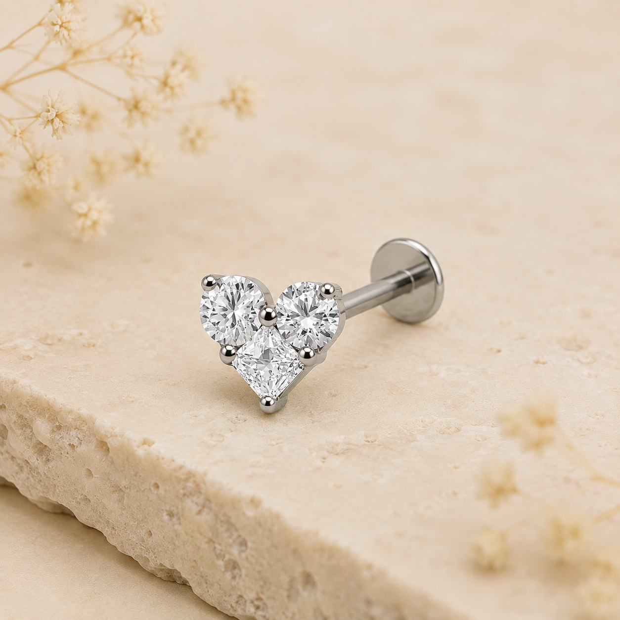 Shiny Heart Stecker