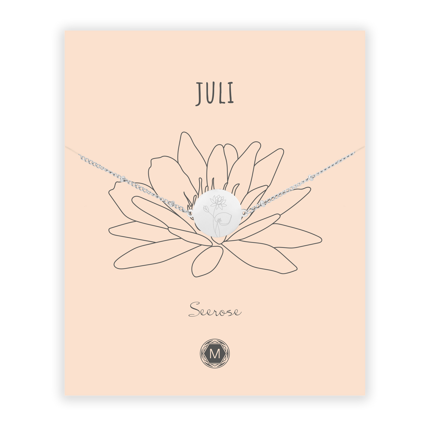 Juli Seerose – Halskette