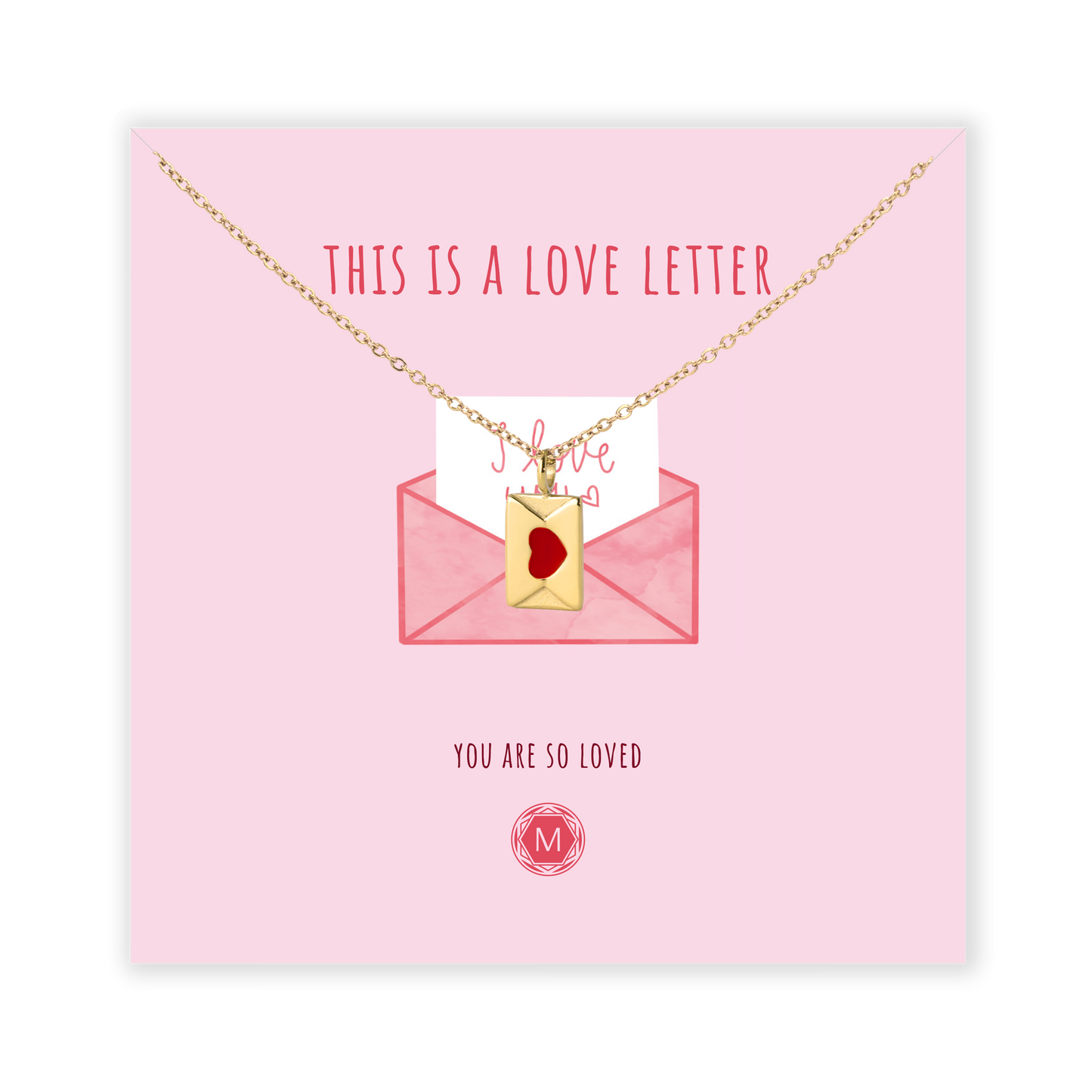 This Is a Love Letter – Necklace